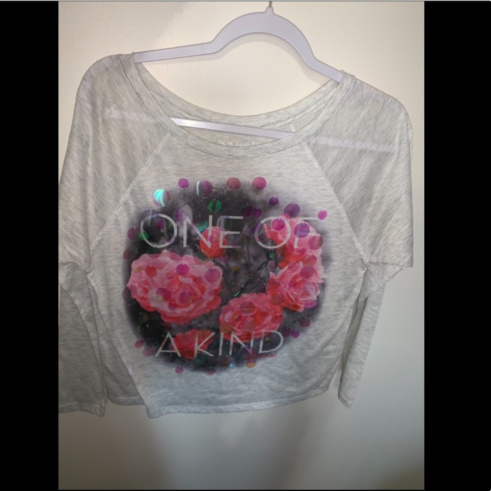 Long sleeve graphic tee